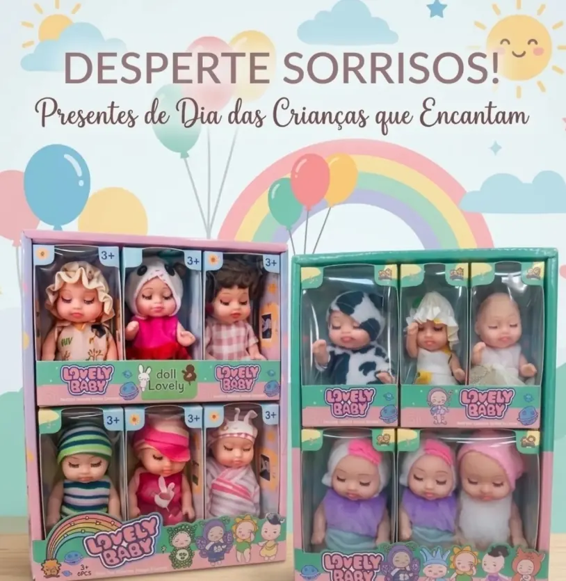 Bonecas Lovely Baby para o Dia das Crianças